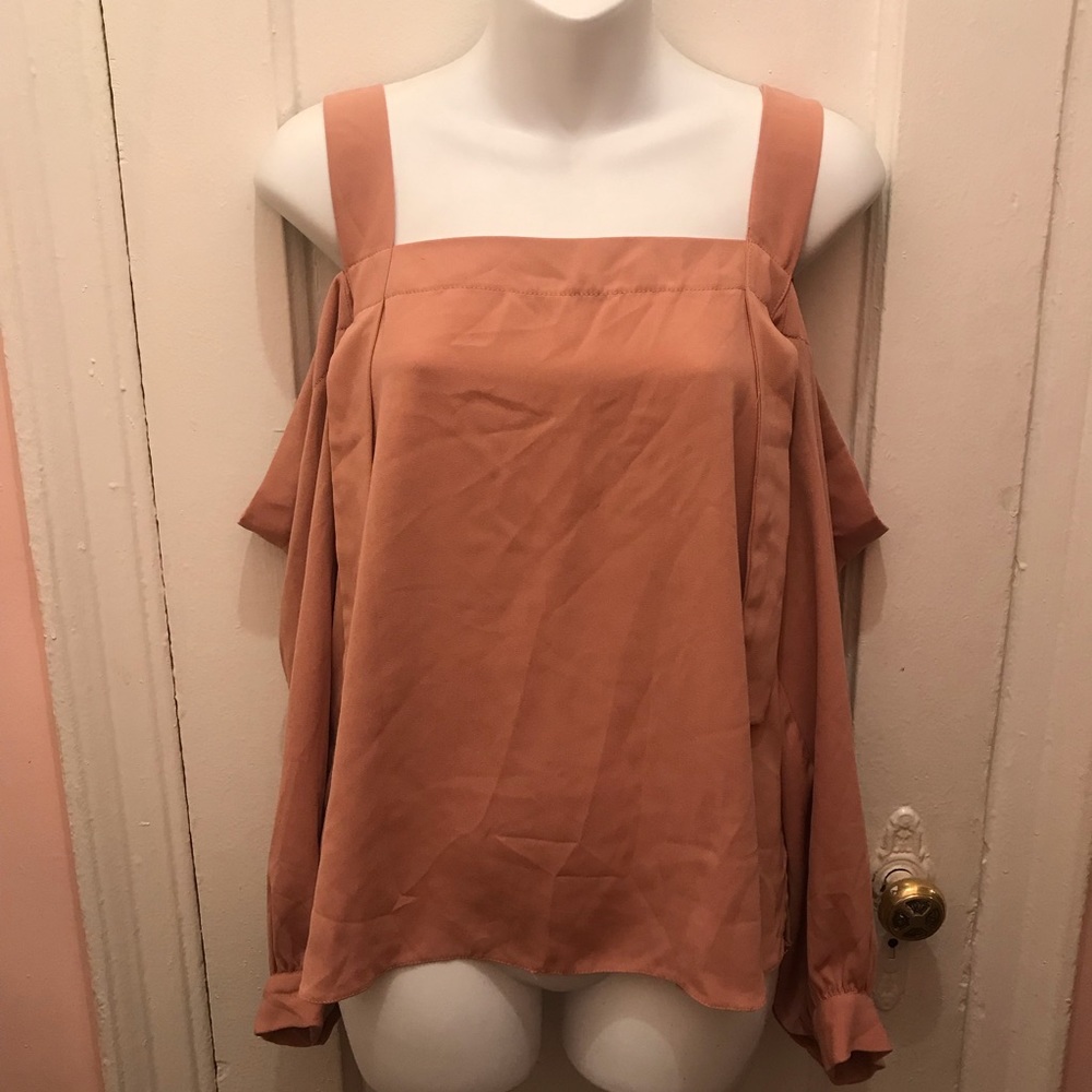 ASOS • Soft Cold Shoulder Top with Strap • 10 - Picture 6 of 7